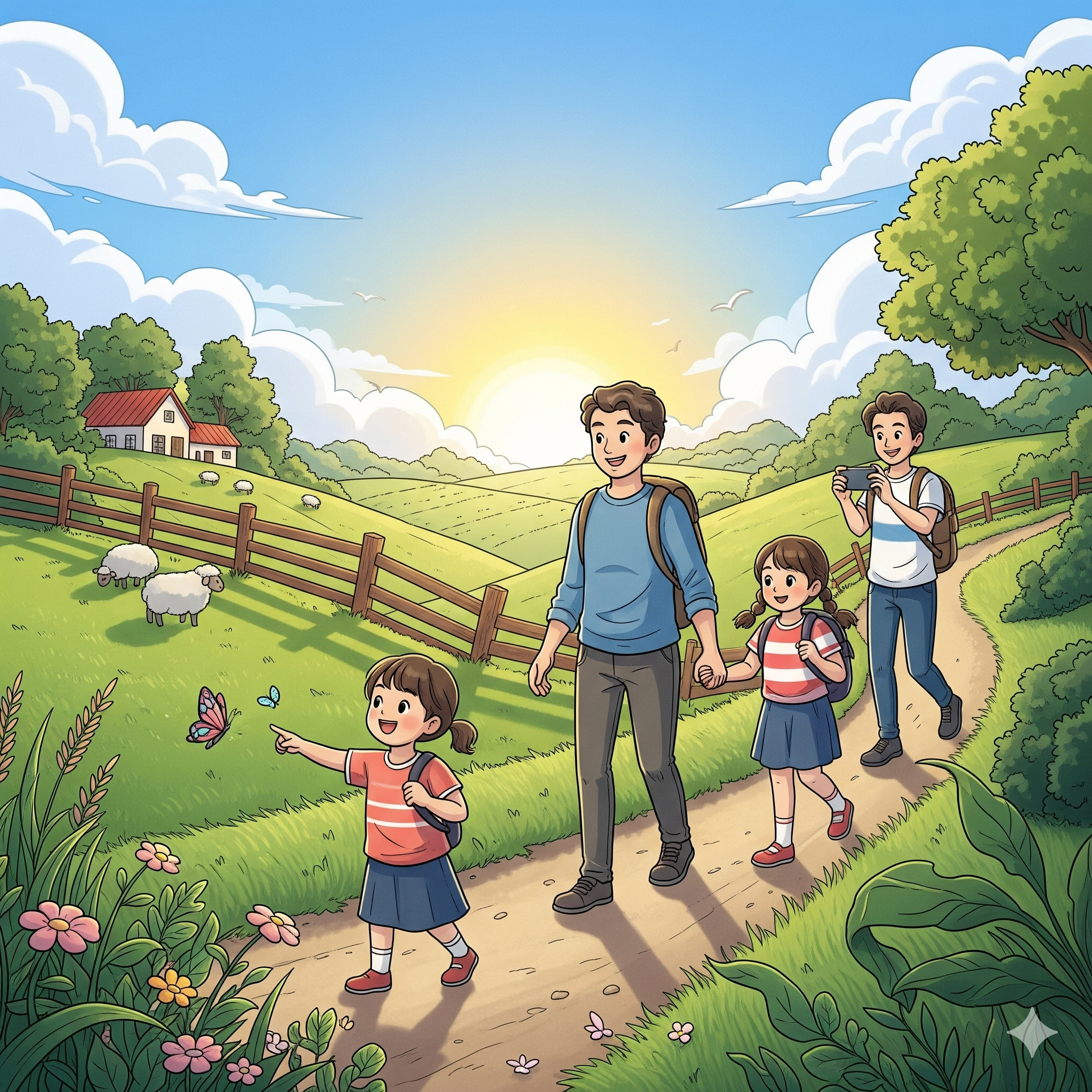 Turismo rural con niños- claves para una experiencia inolvidable-elclos-Tarragona