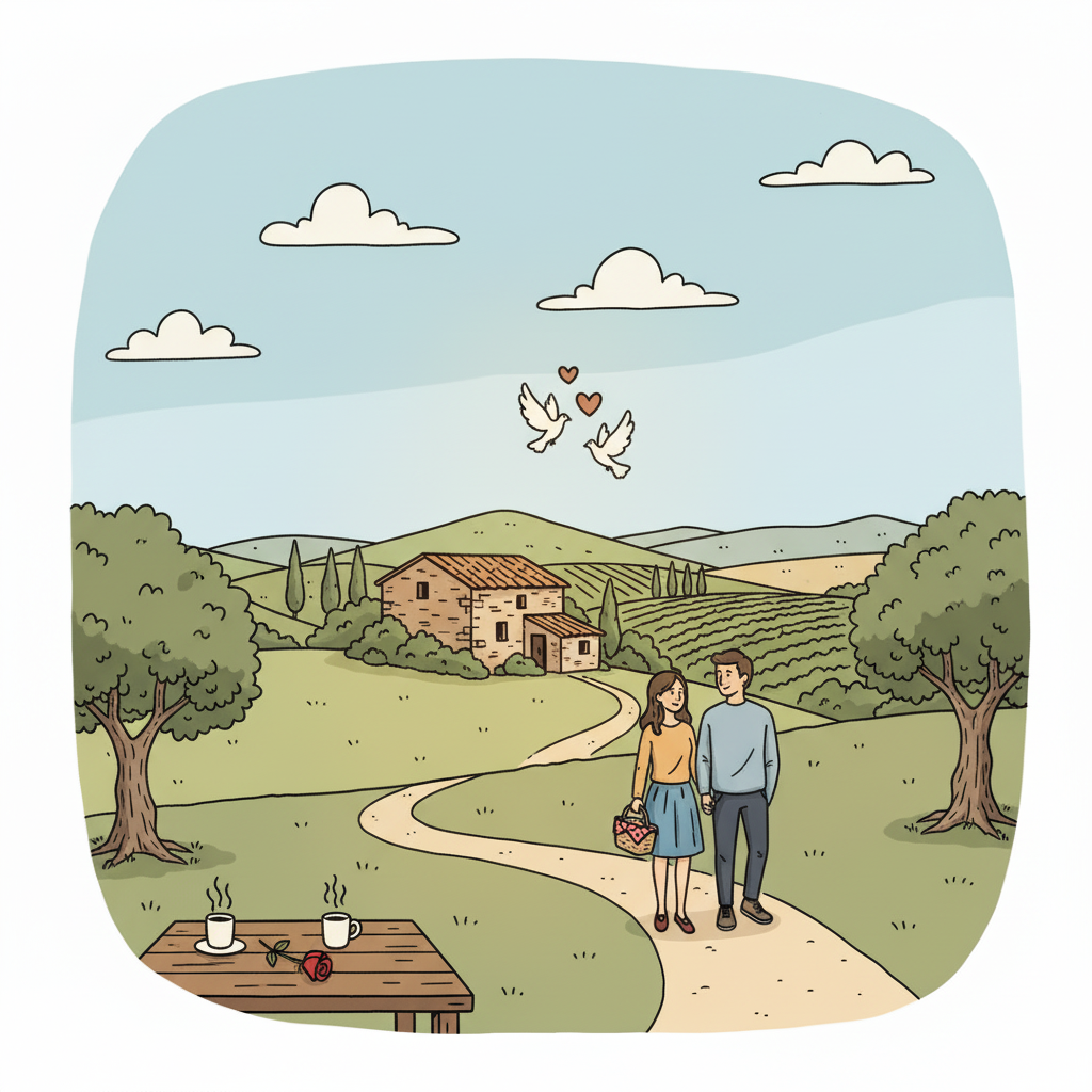 Viajar en pareja al campo- consejos para una escapada romántica-elclos-Tarragona