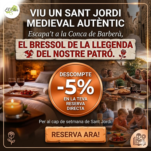 Sant Jordi 26 A Conesa, 50 apartaments rurals a Conca de Barcerà